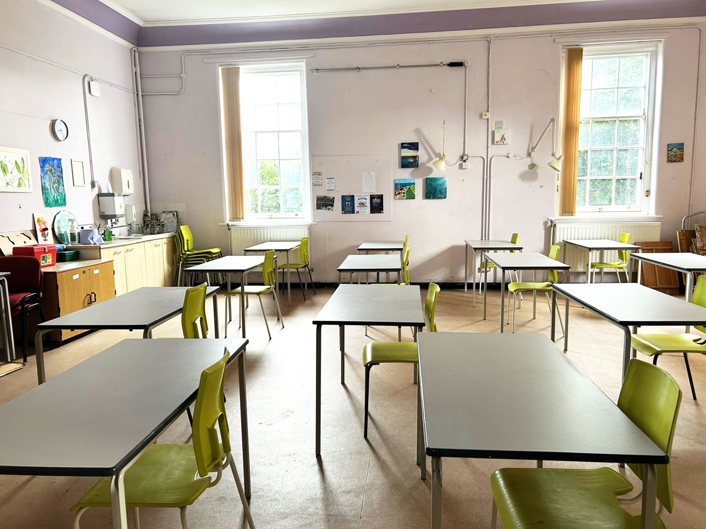 Photo of the Machen Art Room